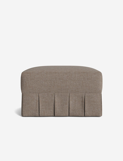 Portola Pleated Ottoman