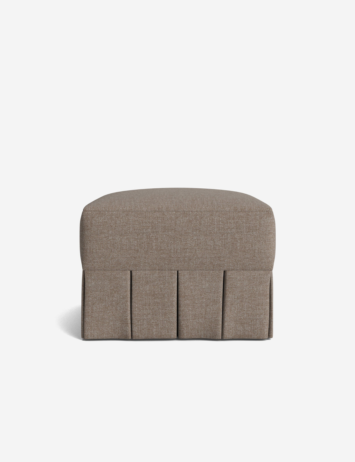 Portola Pleated Ottoman