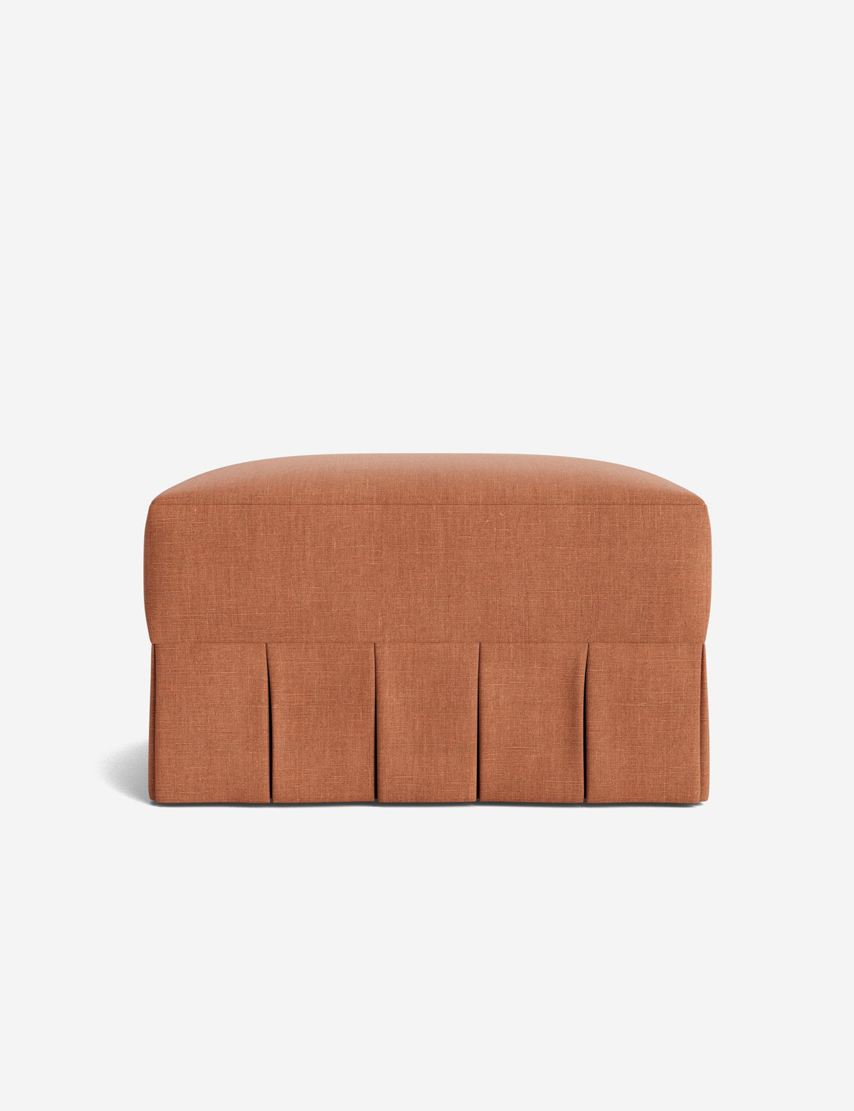 Portola Pleated Ottoman