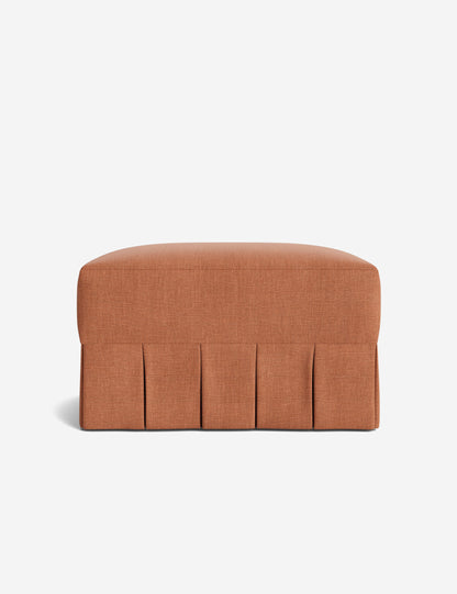 Portola Pleated Ottoman