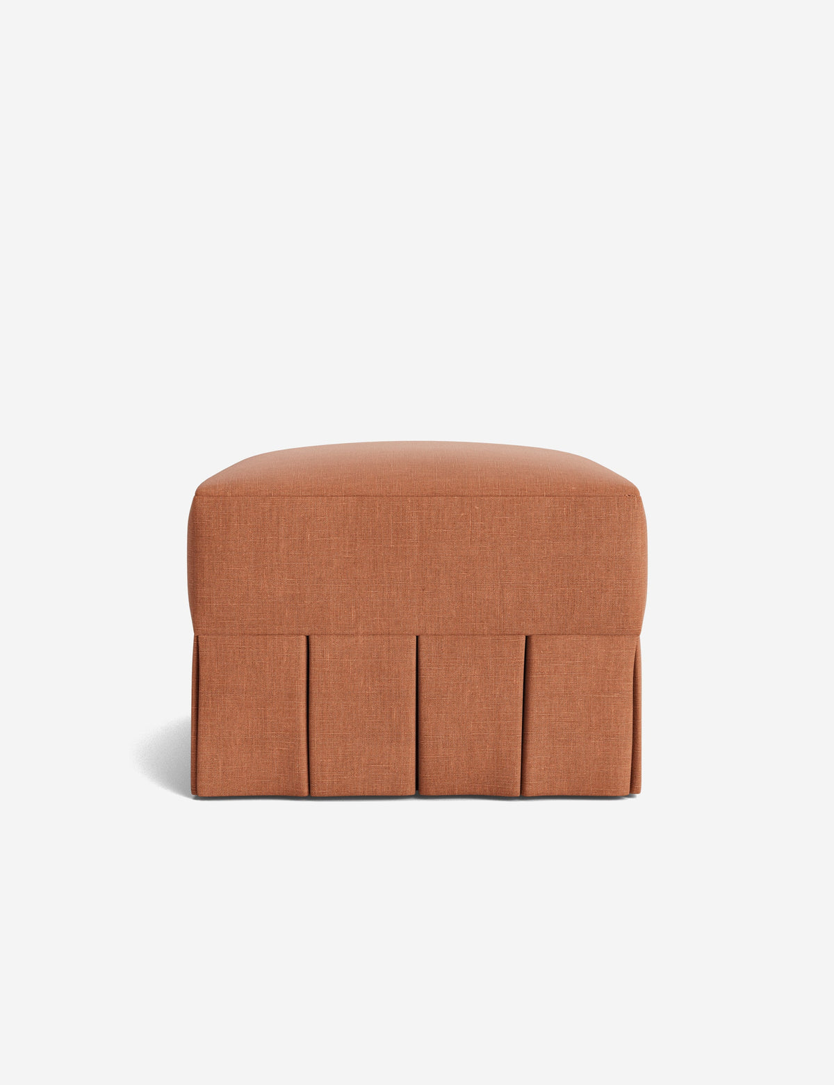Portola Pleated Ottoman