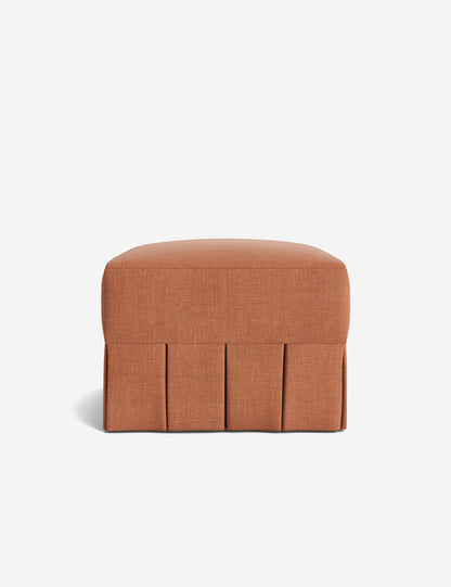 Portola Pleated Ottoman