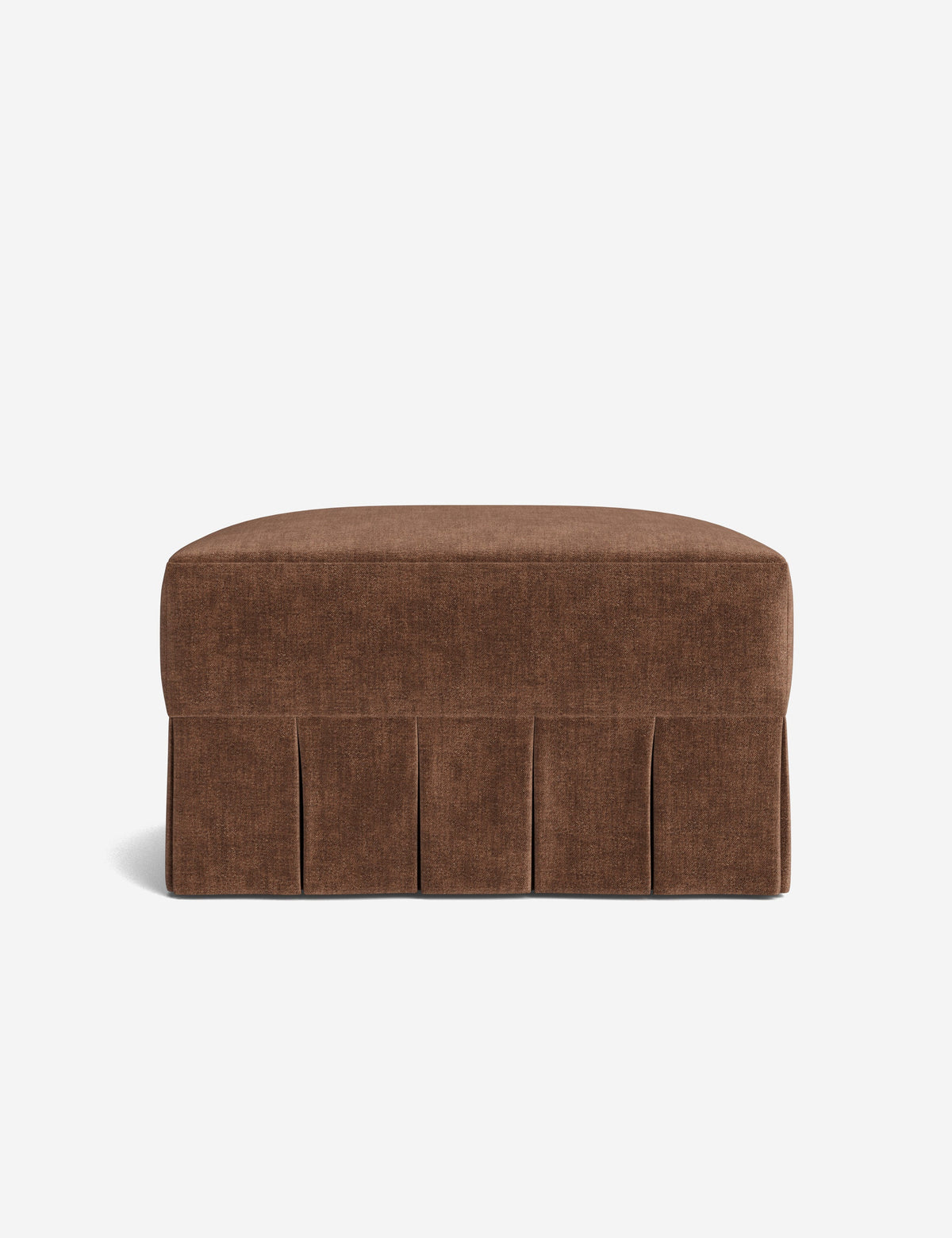 Portola Pleated Ottoman