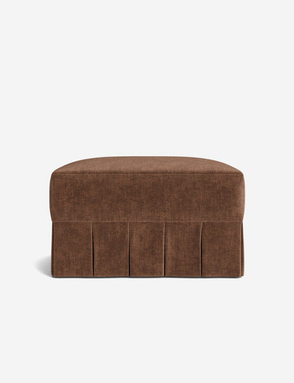 Portola Pleated Ottoman
