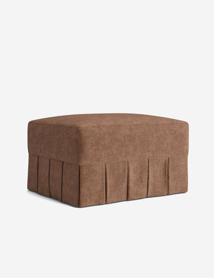 Portola Pleated Ottoman