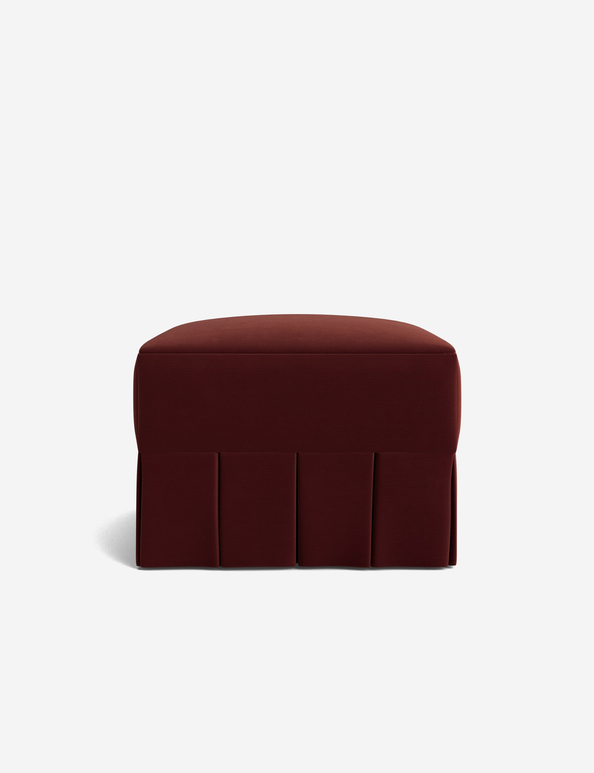 Portola Pleated Ottoman