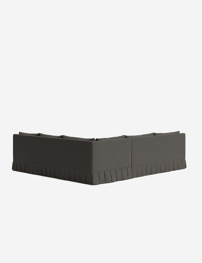 Portola Luxe Depth Pleated Corner Sectional Sofa