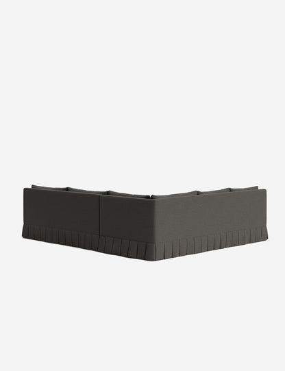 Portola Luxe Depth Pleated Corner Sectional Sofa