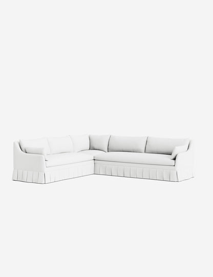 Portola Pleated Sectional Sofa