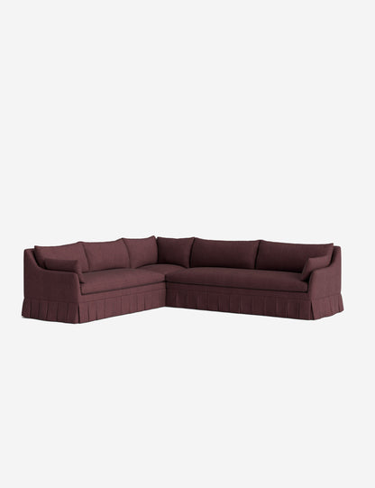 Portola Pleated Sectional Sofa