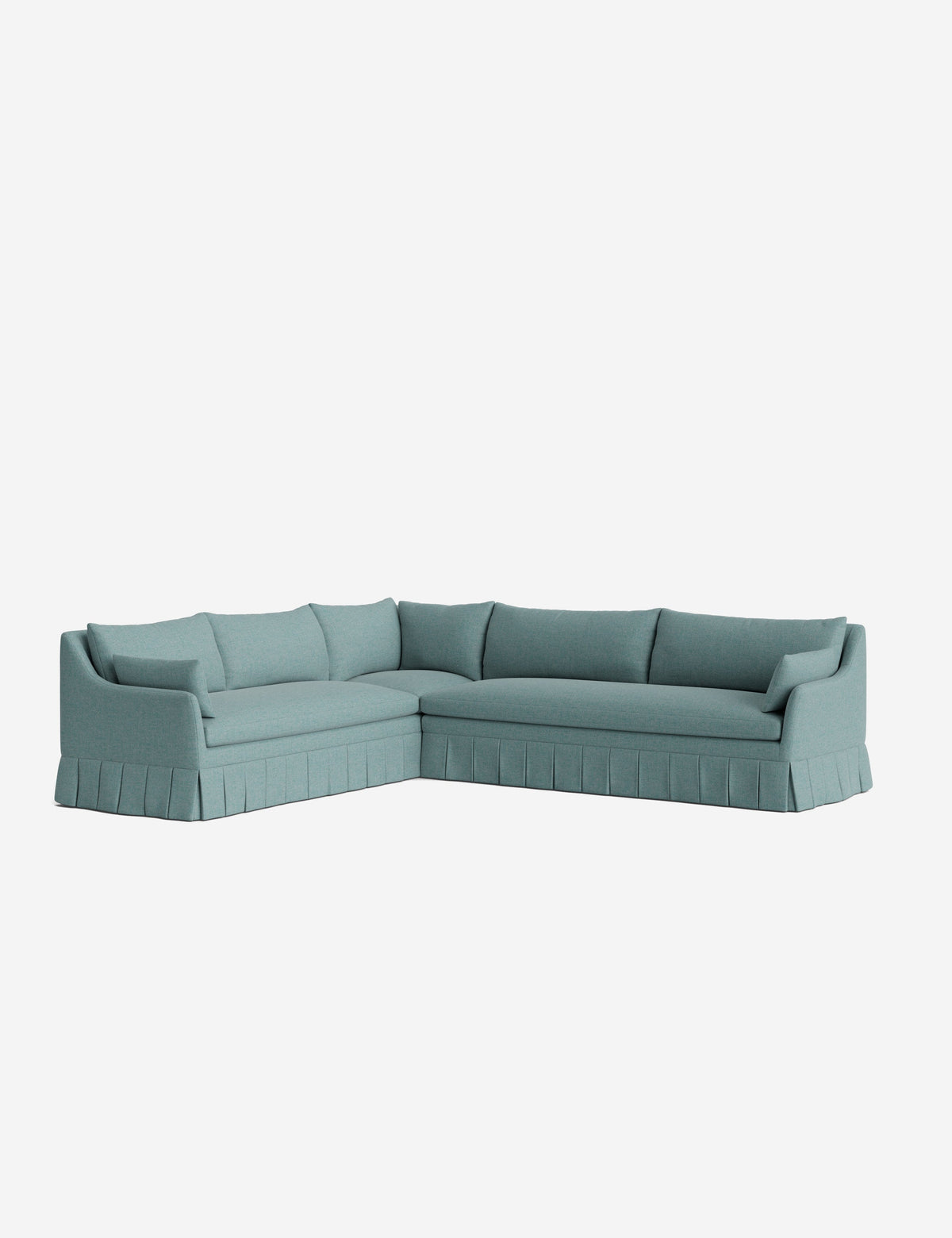 Portola Pleated Sectional Sofa