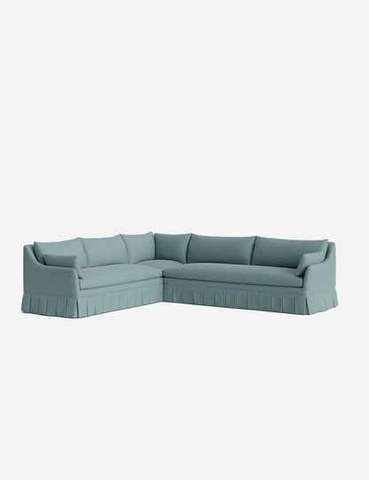 Portola Pleated Sectional Sofa