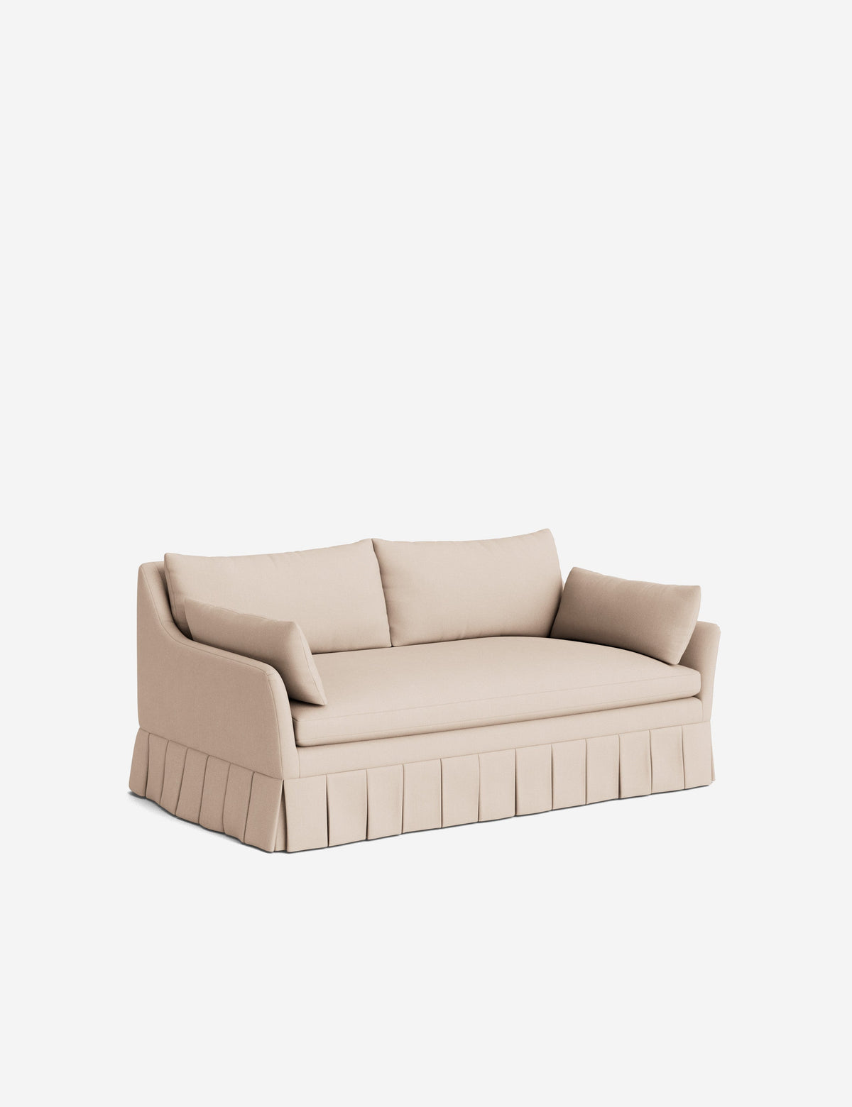 Portola Luxe Depth Pleated Sofa