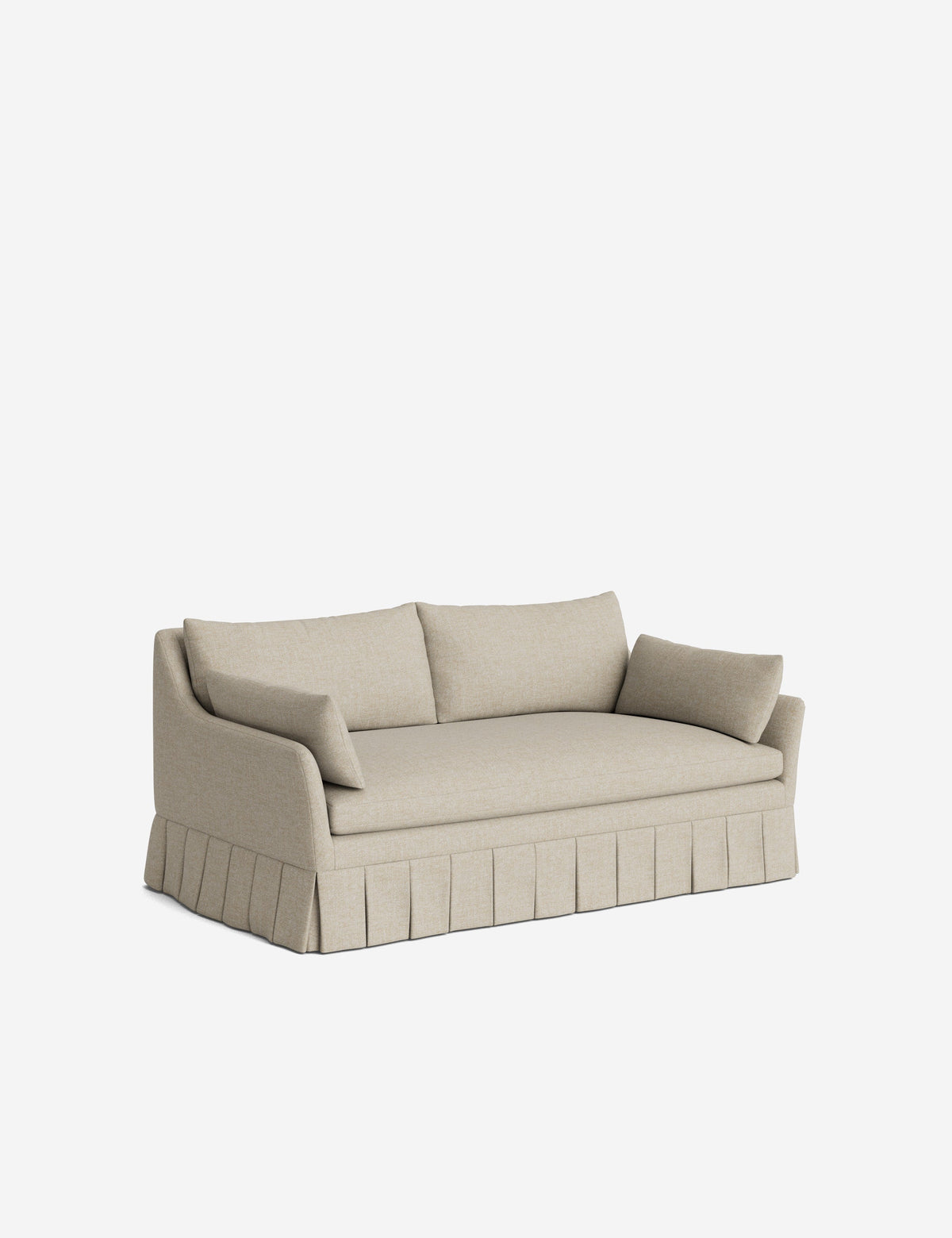 Portola Luxe Depth Pleated Sofa