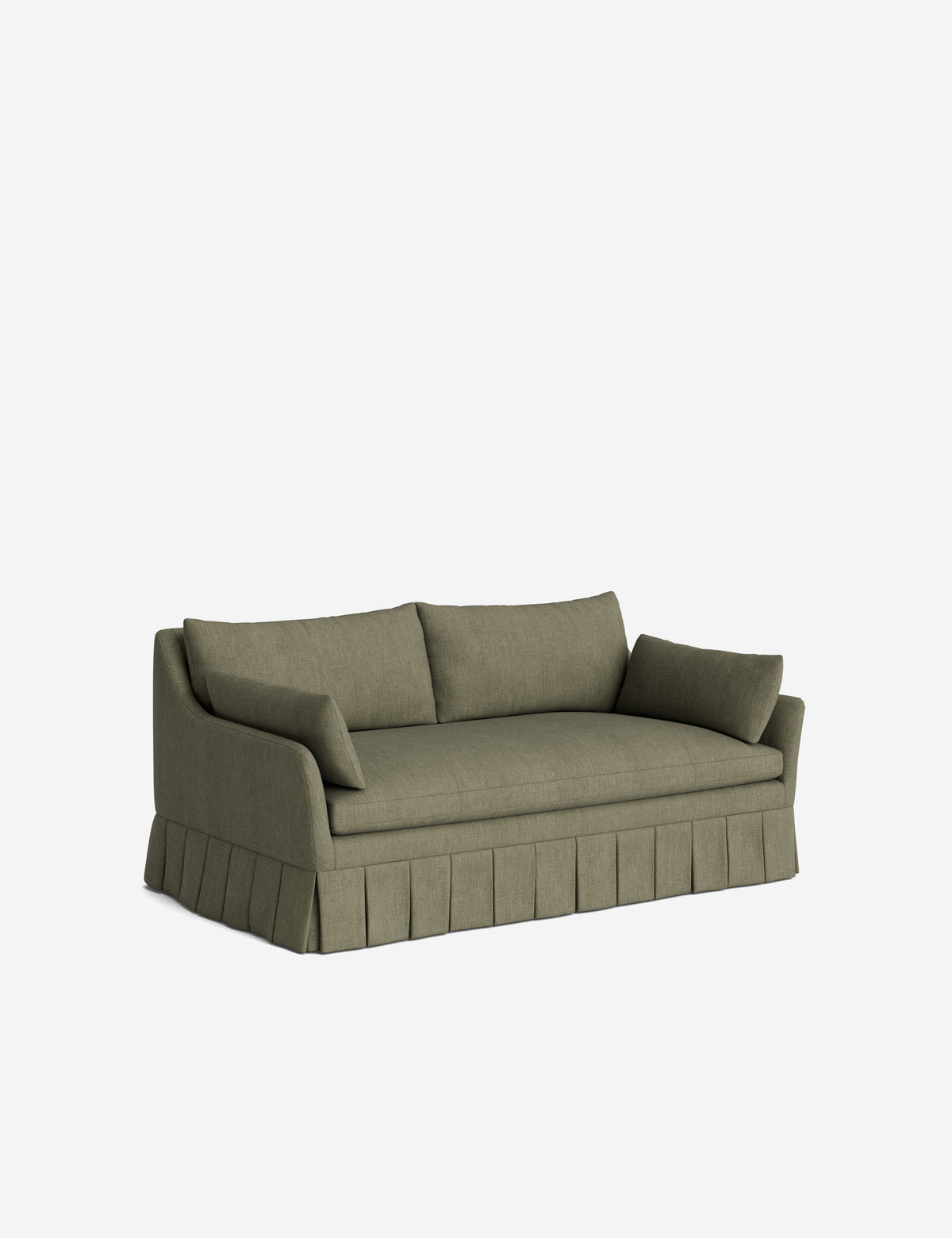 Portola Luxe Depth Pleated Sofa