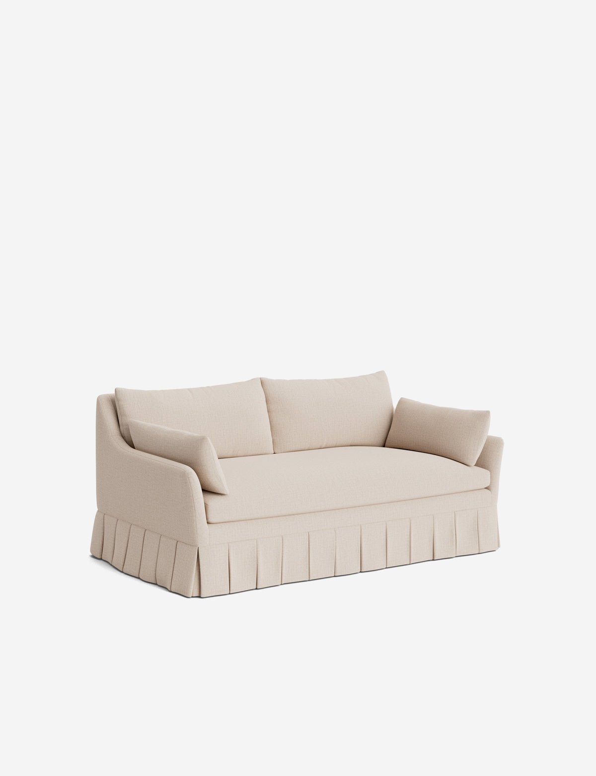 Portola Luxe Depth Pleated Sofa