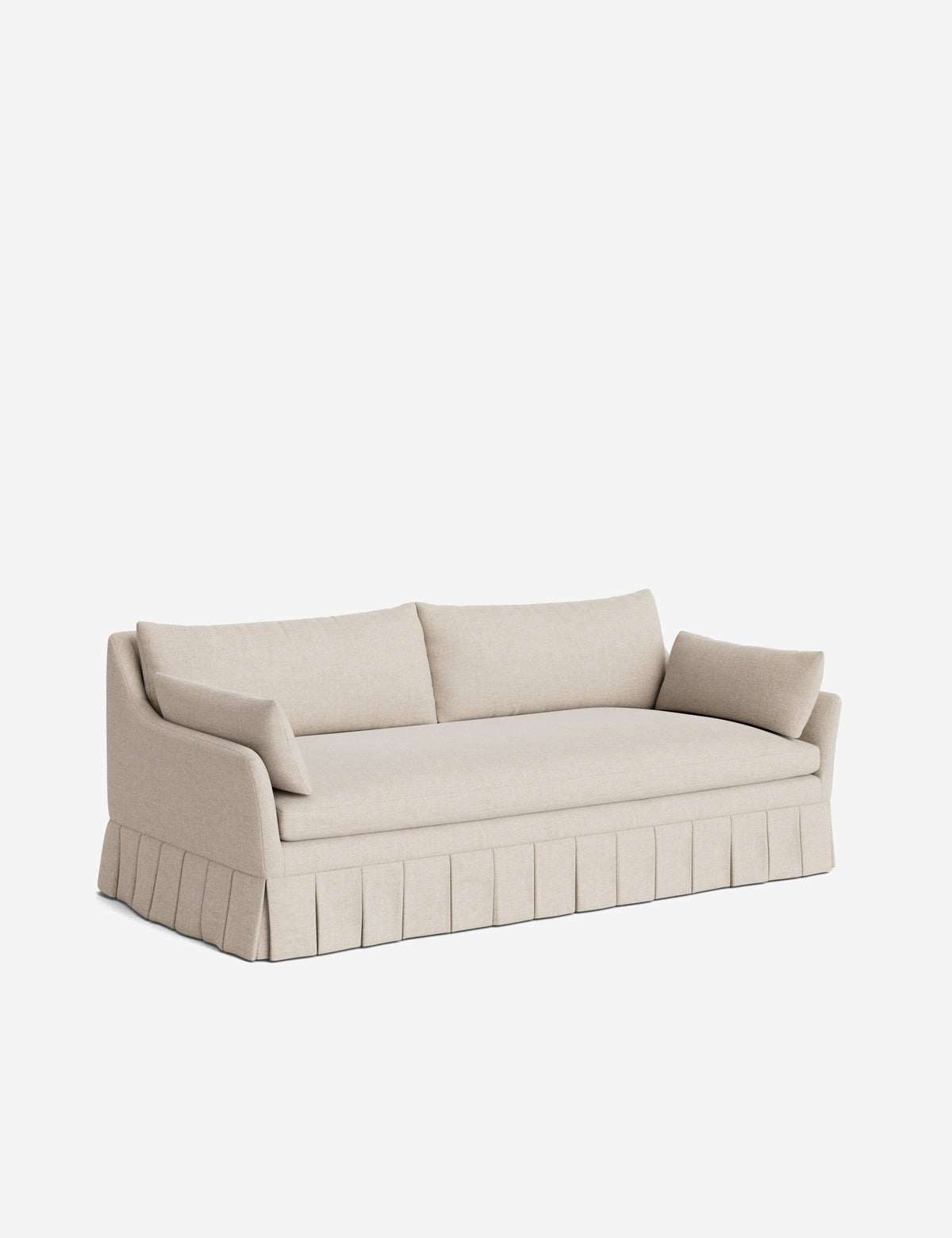 Portola Luxe Depth Pleated Sofa