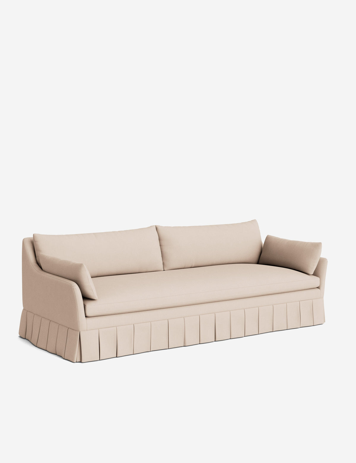 Portola Luxe Depth Pleated Sofa