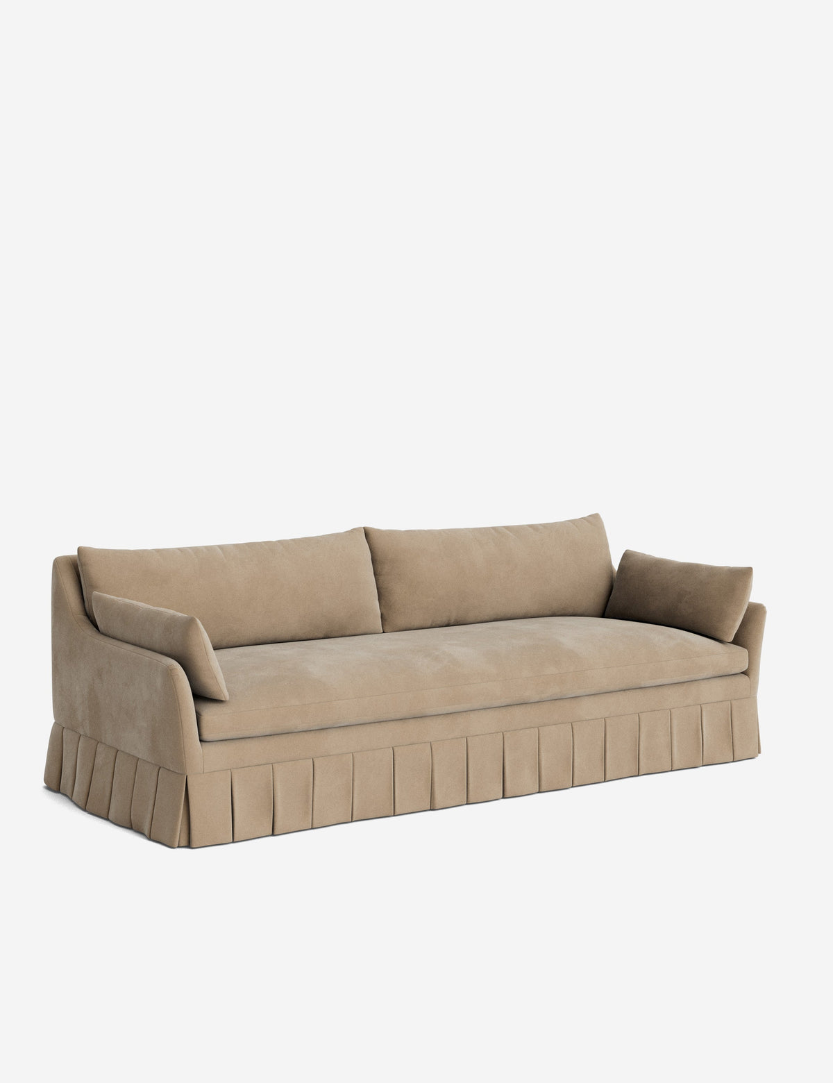 Portola Luxe Depth Pleated Sofa