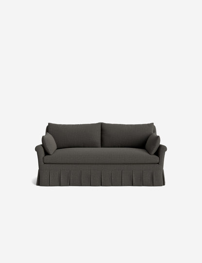 Portola Rolled Arm Luxe Depth Pleated Sofa