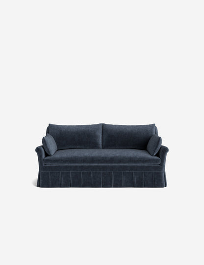 Portola Rolled Arm Luxe Depth Pleated Sofa