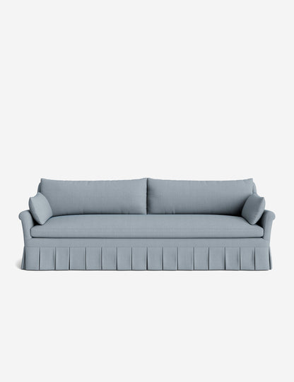 Portola Rolled Arm Luxe Depth Pleated Sofa