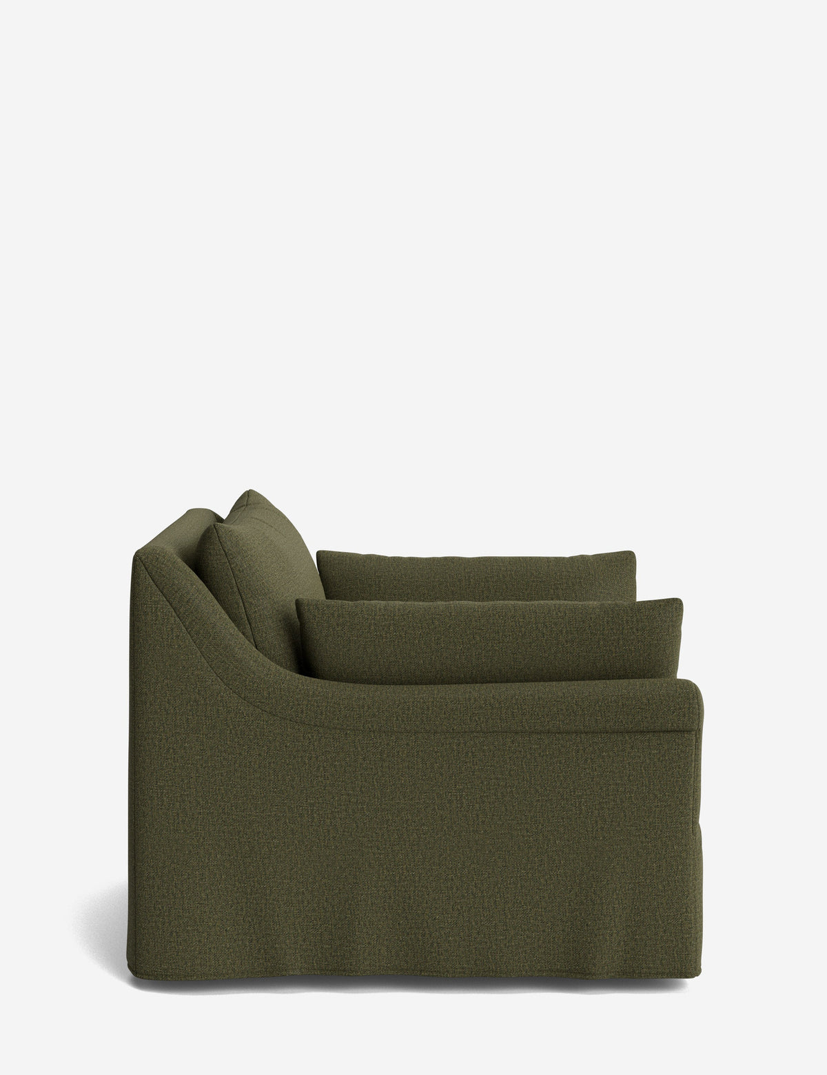 Portola Rolled Arm Luxe Depth Slipcover Chair
