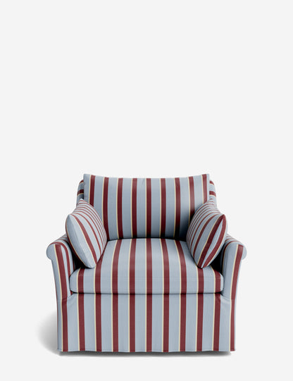 Portola Rolled Arm Luxe Depth Slipcover Chair