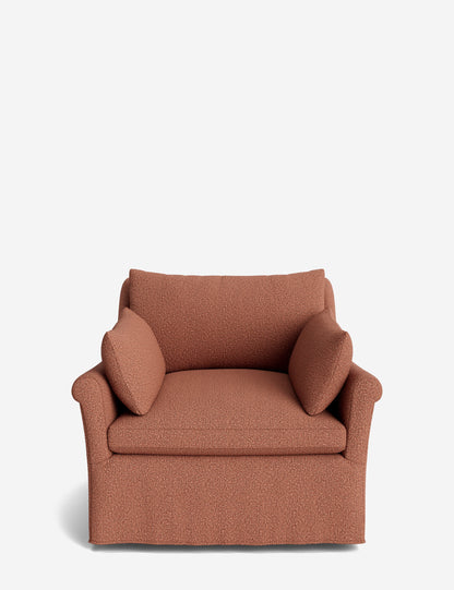 Portola Rolled Arm Luxe Depth Slipcover Chair