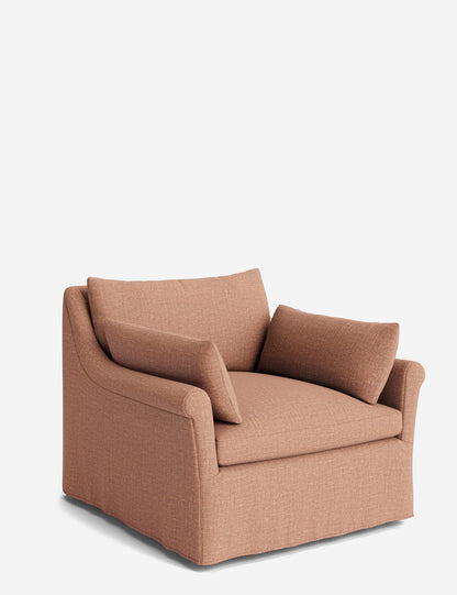 Portola Rolled Arm Luxe Depth Slipcover Chair