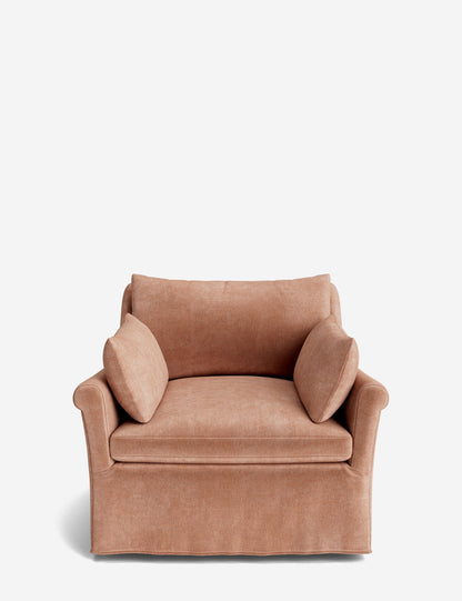 Portola Rolled Arm Luxe Depth Slipcover Chair