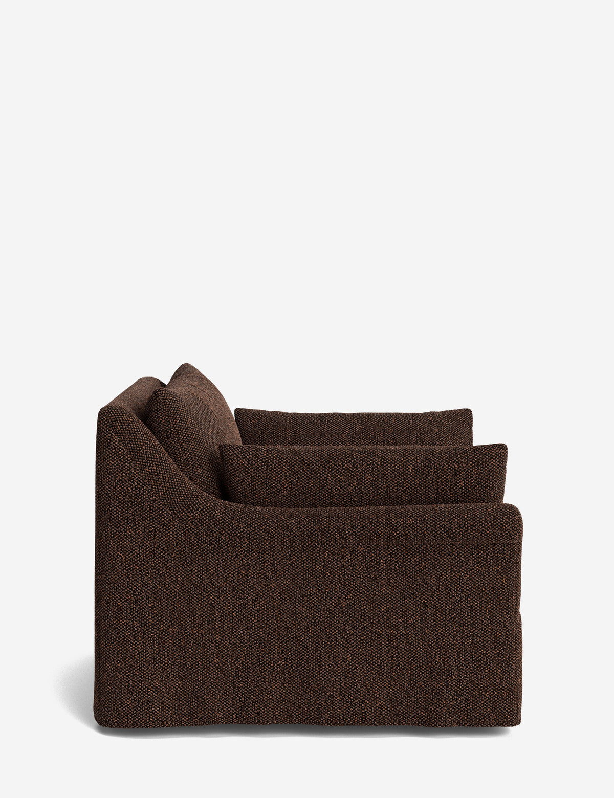 Portola Rolled Arm Luxe Depth Slipcover Chair