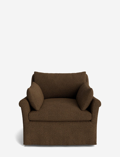 Portola Rolled Arm Luxe Depth Slipcover Chair
