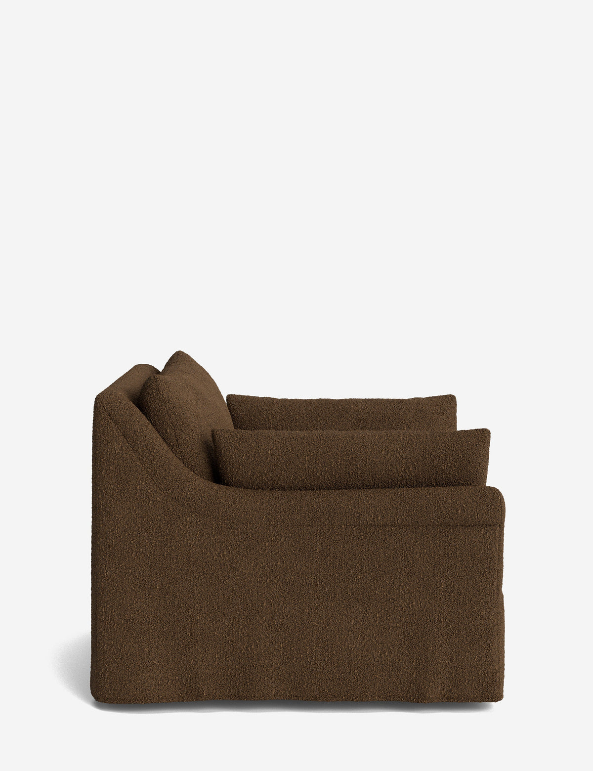 Portola Rolled Arm Luxe Depth Slipcover Chair
