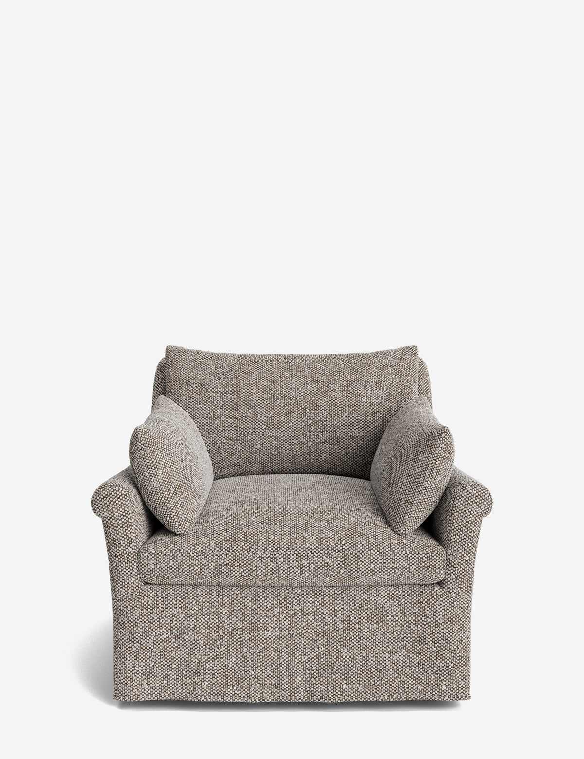 Portola Rolled Arm Luxe Depth Slipcover Chair