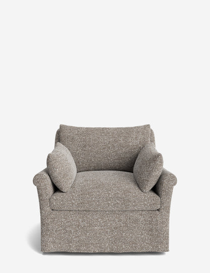 Portola Rolled Arm Luxe Depth Slipcover Chair