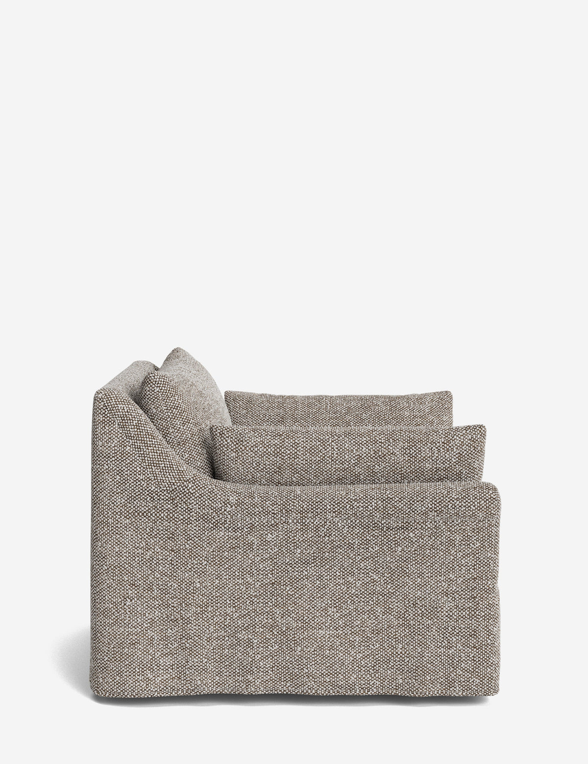 Portola Rolled Arm Luxe Depth Slipcover Chair