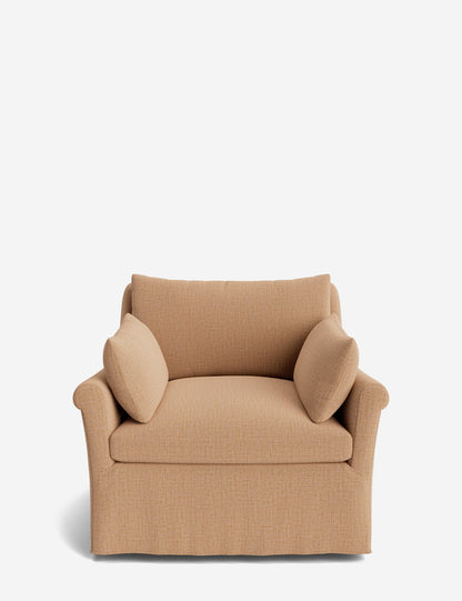 Portola Rolled Arm Luxe Depth Slipcover Chair