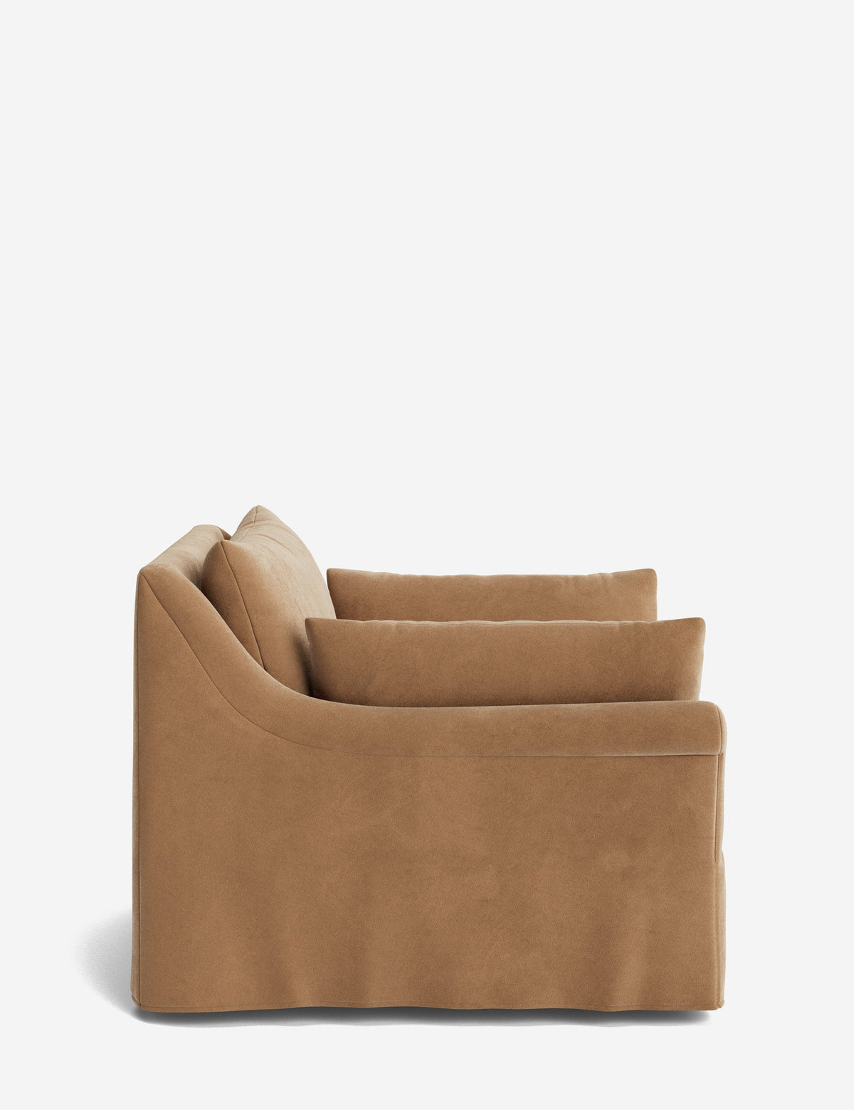 Portola Rolled Arm Luxe Depth Slipcover Chair