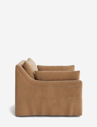 Portola Rolled Arm Luxe Depth Slipcover Chair