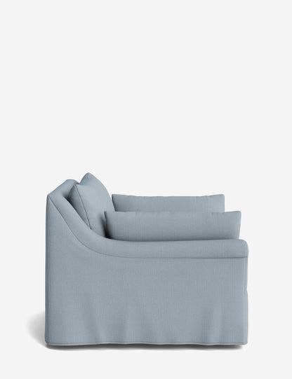 Portola Rolled Arm Luxe Depth Slipcover Chair