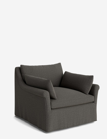 Portola Rolled Arm Luxe Depth Slipcover Chair