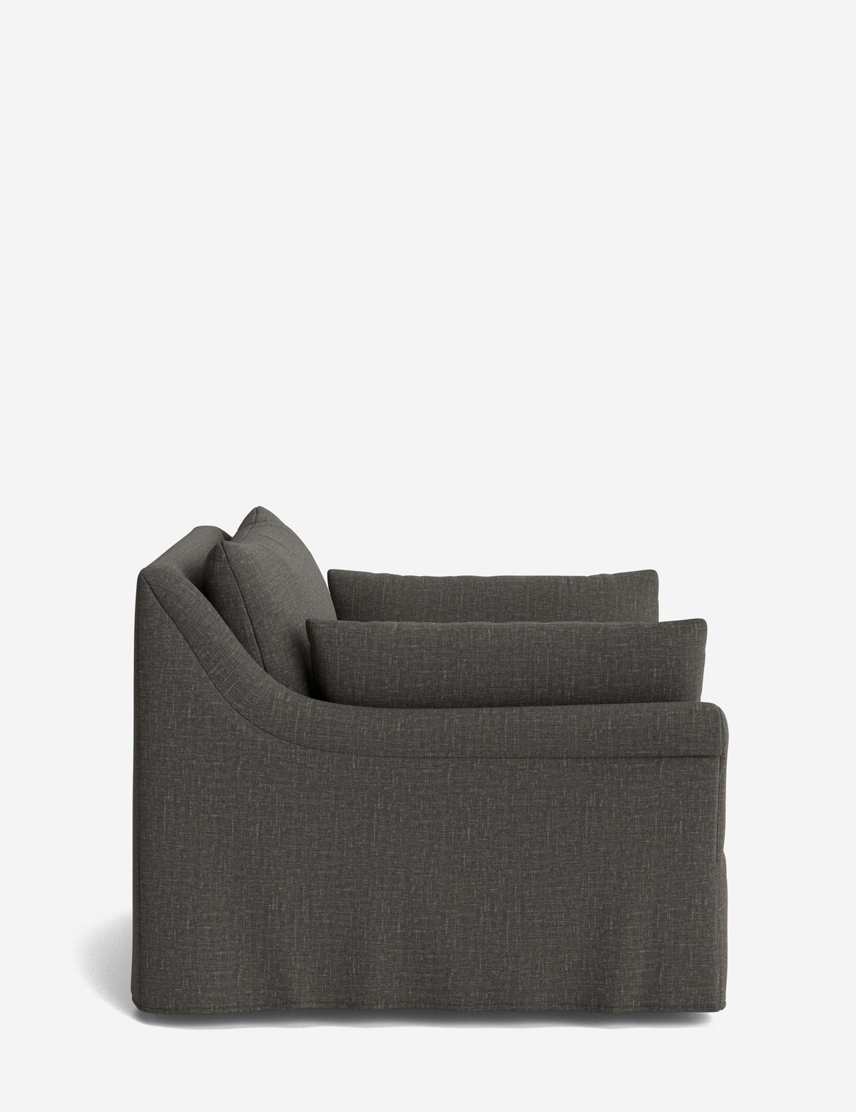 Portola Rolled Arm Luxe Depth Slipcover Chair