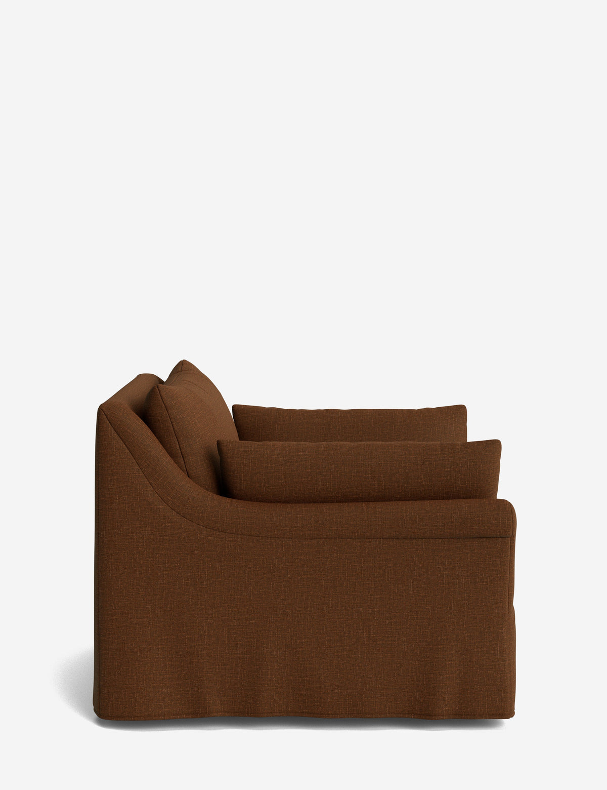 Portola Rolled Arm Luxe Depth Slipcover Chair
