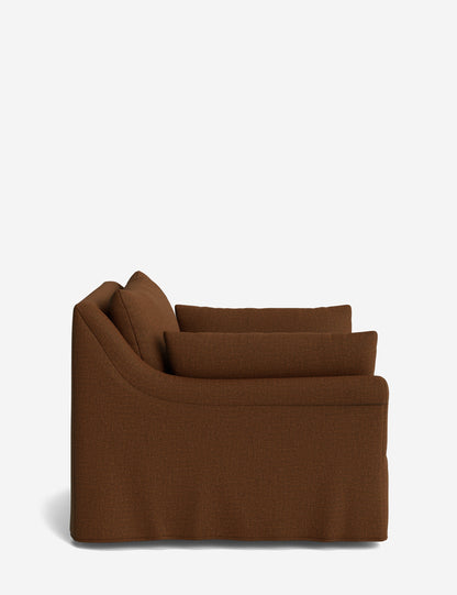 Portola Rolled Arm Luxe Depth Slipcover Chair