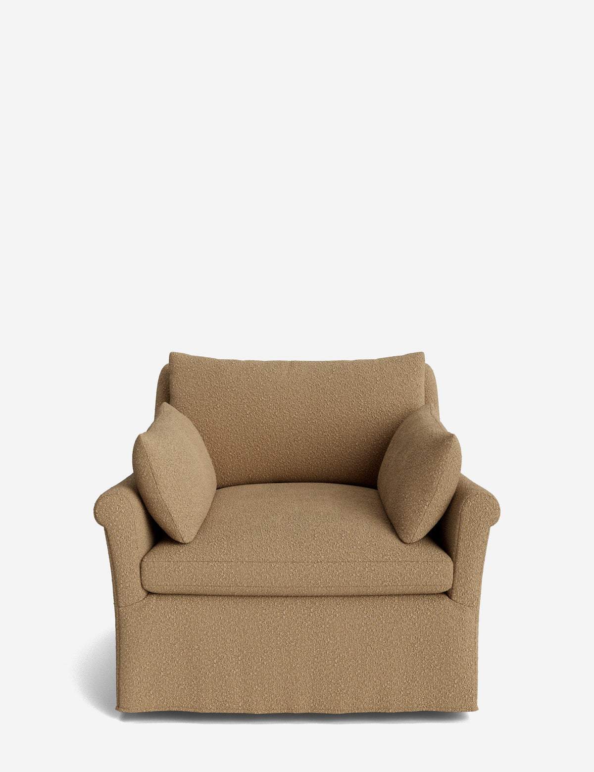 Portola Rolled Arm Luxe Depth Slipcover Chair