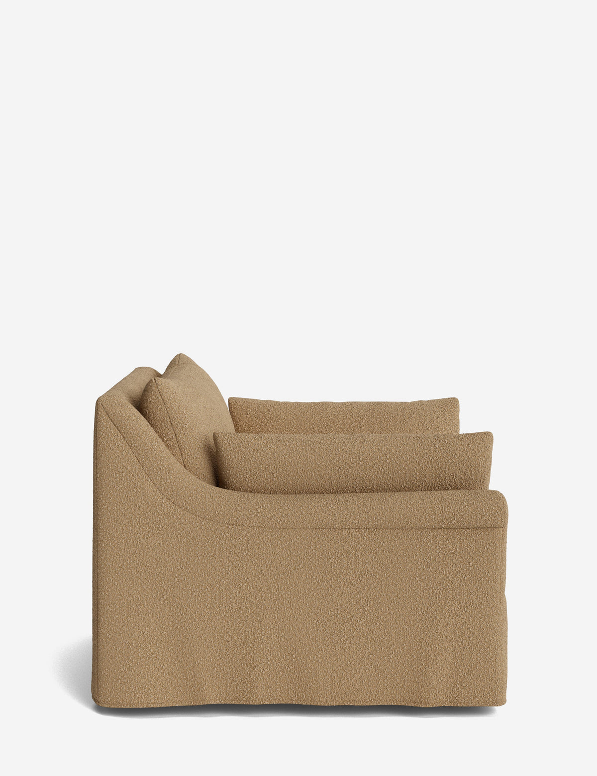 Portola Rolled Arm Luxe Depth Slipcover Chair