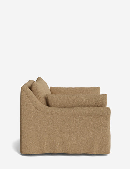 Portola Rolled Arm Luxe Depth Slipcover Chair