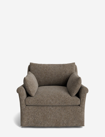 Portola Rolled Arm Luxe Depth Slipcover Chair