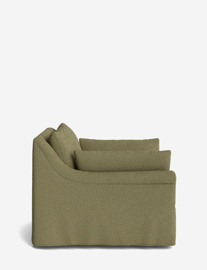 Portola Rolled Arm Luxe Depth Slipcover Chair